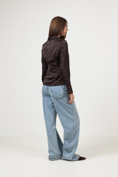 Jacinda Shirt - Black Coffee