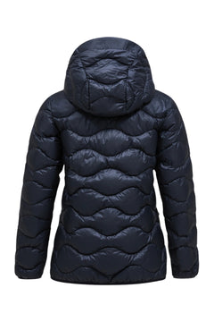 W Helium Down Hood Jacket - Black