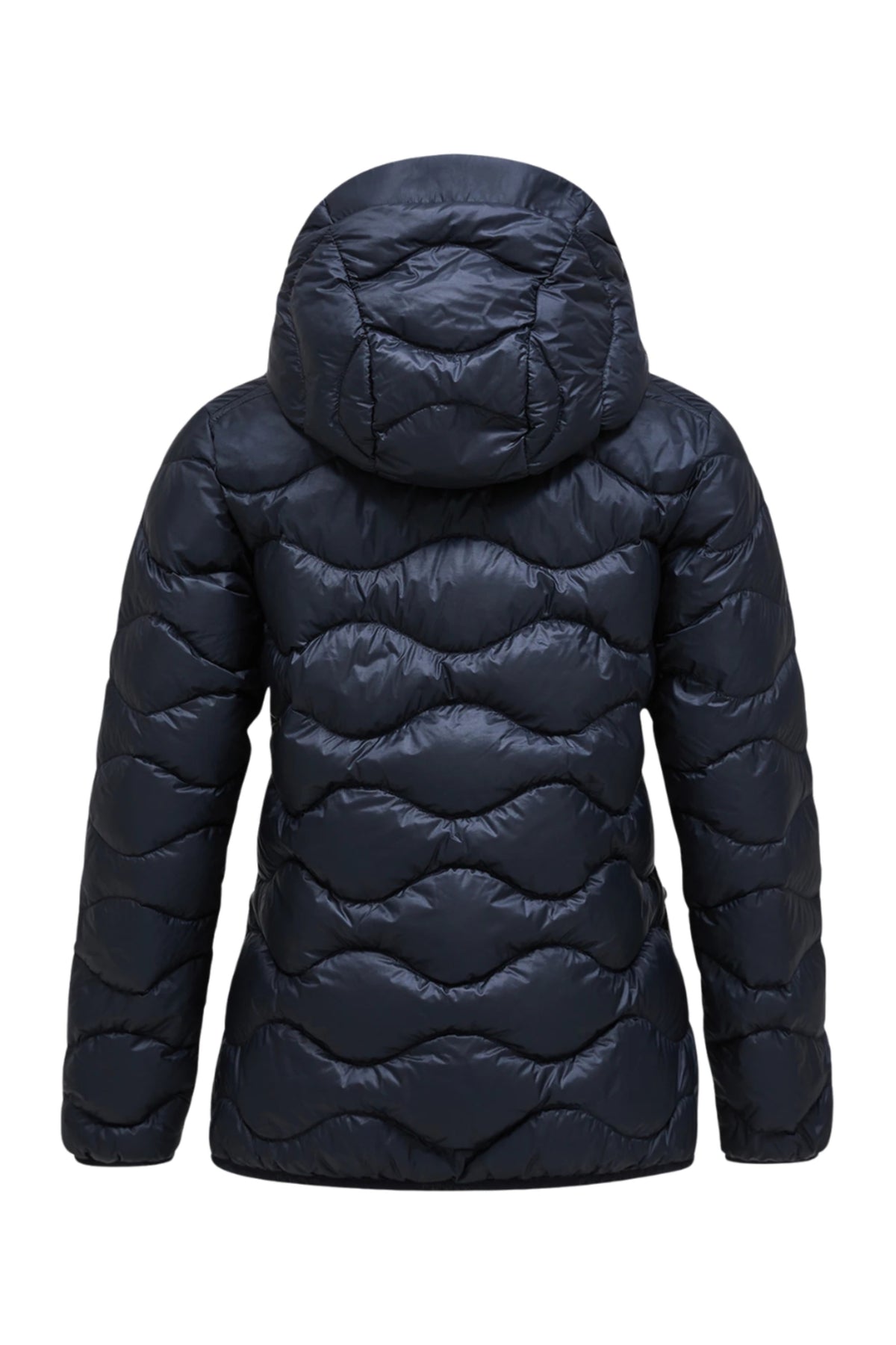 W Helium Down Hood Jacket - Black