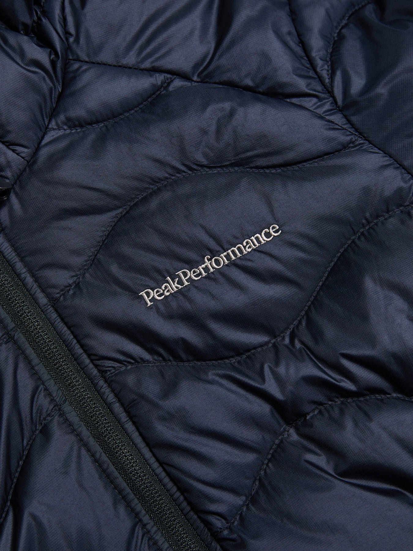 W Helium Down Hood Jacket - Black