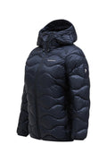 W Helium Down Hood Jacket - Black