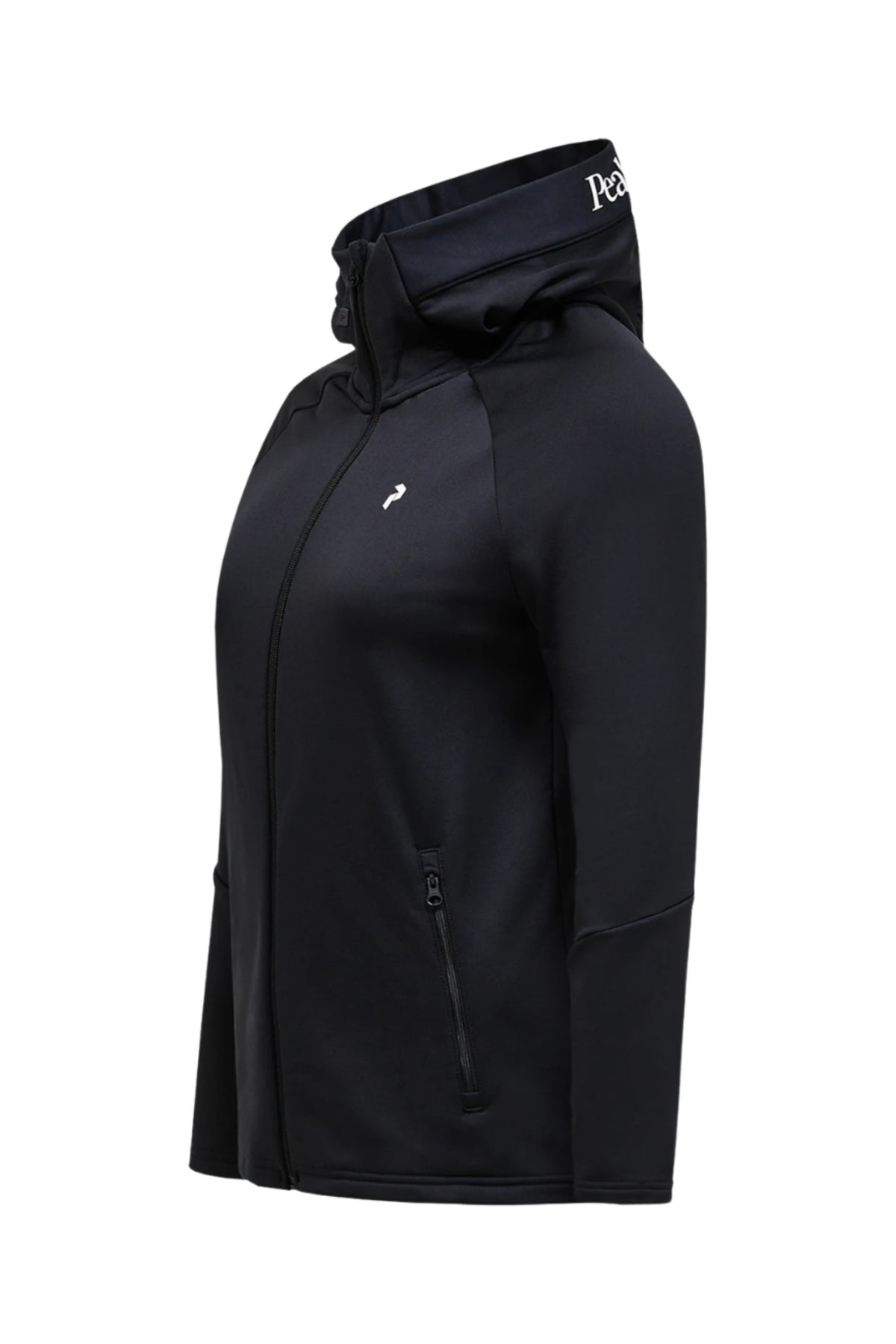W Rider Essentials Zip Hood - Black Black