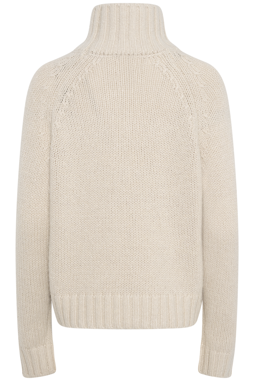 April Chunky Knit Turtleneck - Moonbeam