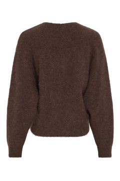 Zinelle Hope Wrap Pullover - Hot Fudge