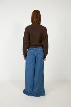 Zinelle Hope Wrap Pullover - Hot Fudge