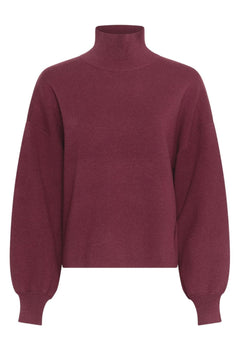 Mercy East M Pullover - Rhododendron