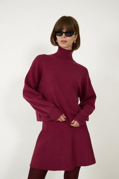 Mercy East M Pullover - Rhododendron