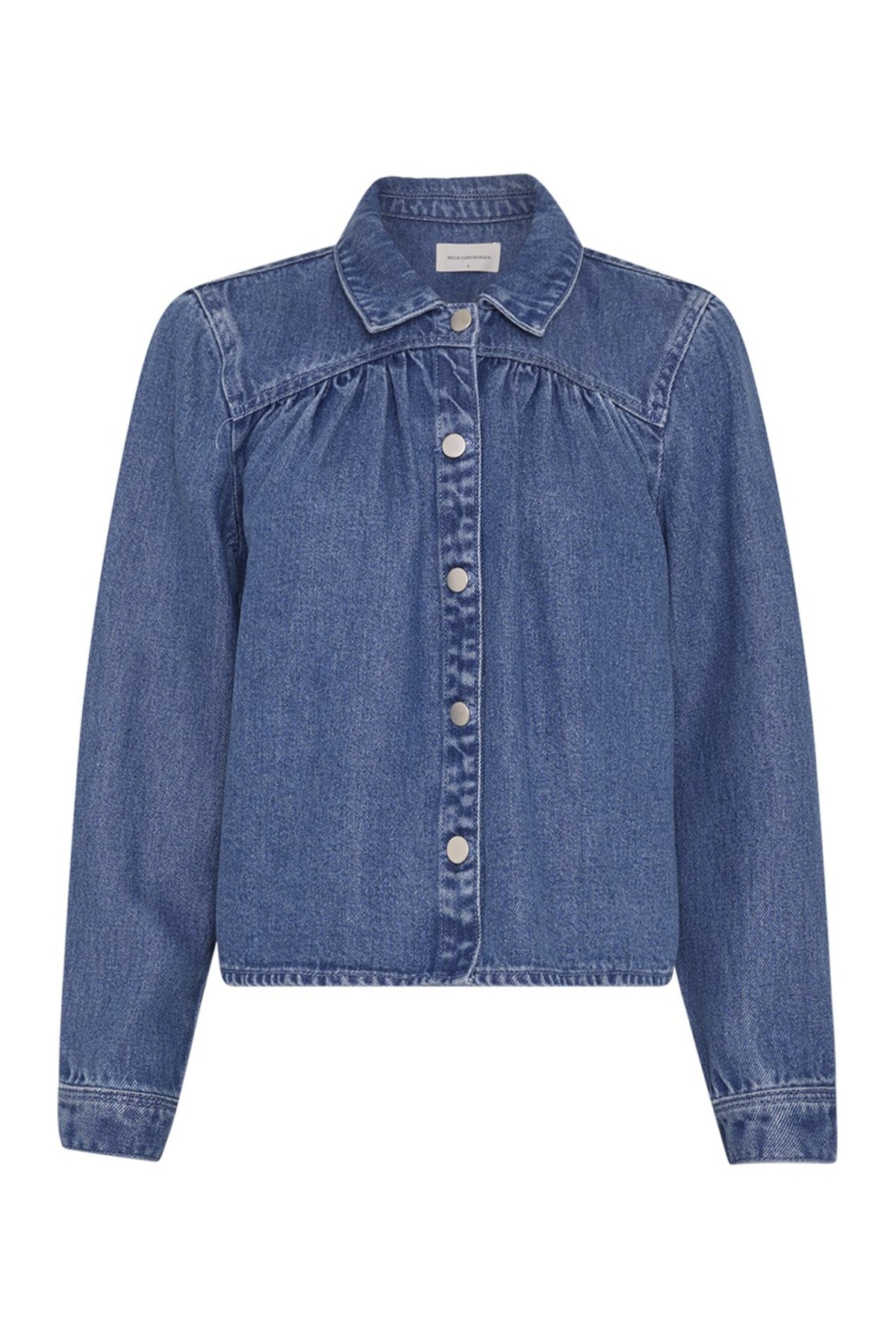 Ago Rue Shirt - Mid Blue Wash