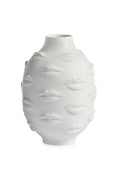 Gala Round Vase - White