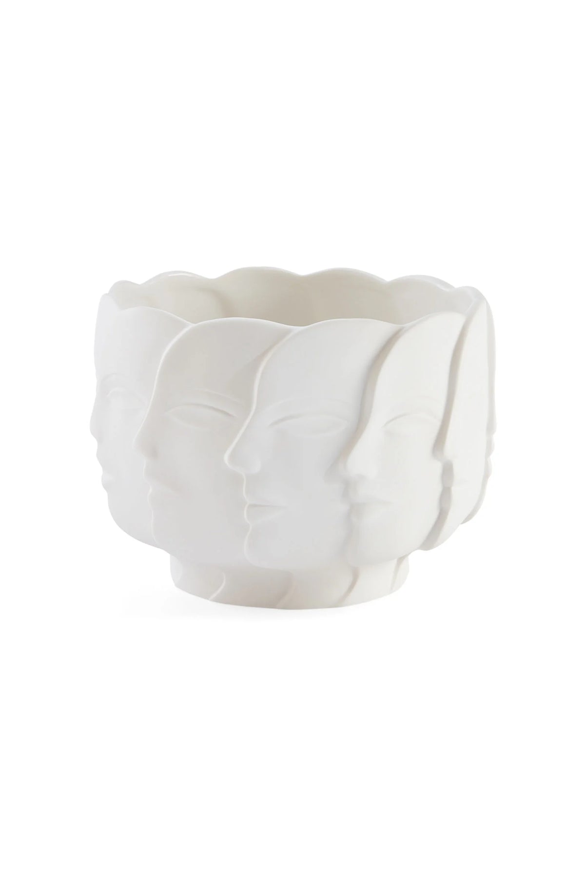 Dora Maar Radial Bowl - White