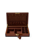 Zebra Lacquer Jewelry Box - Brown