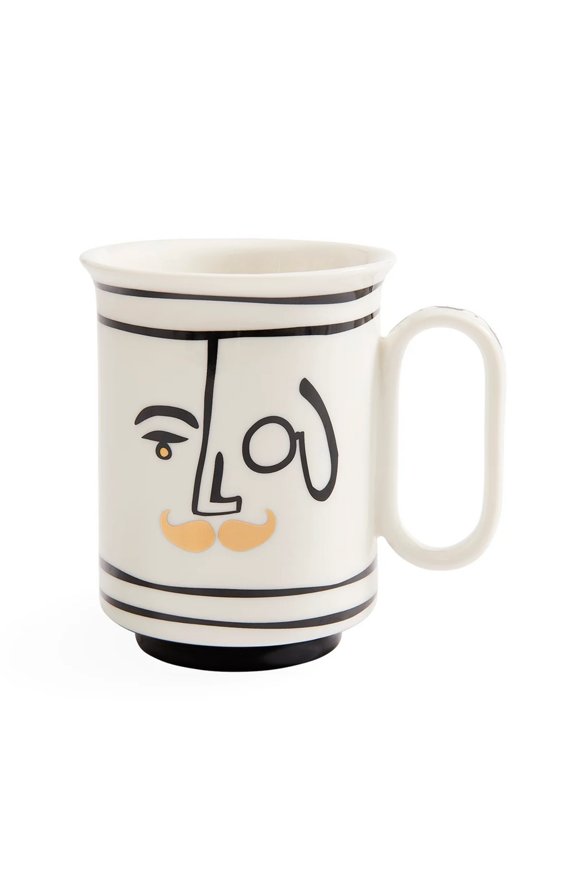 Marseilles Mug - Black/Gold