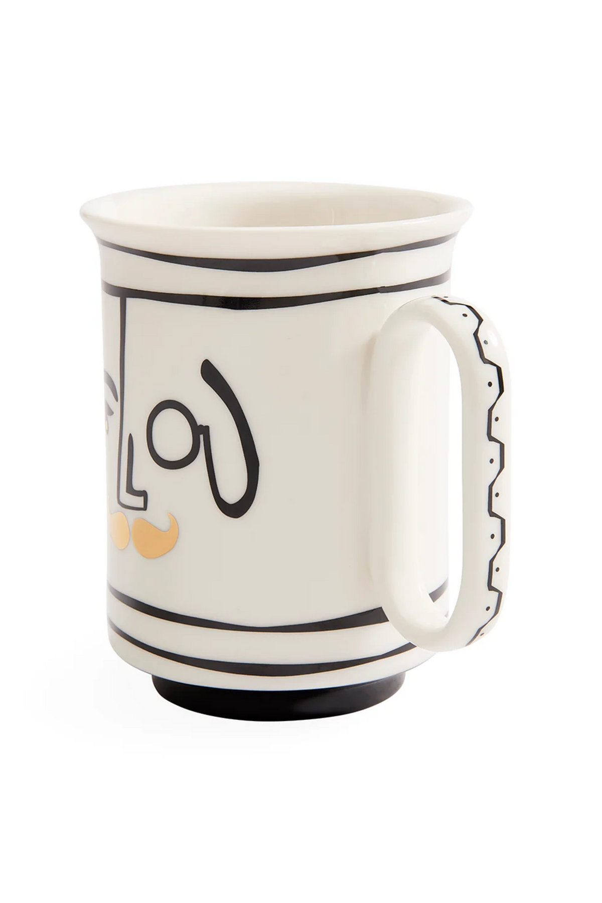 Marseilles Mug - Black/Gold