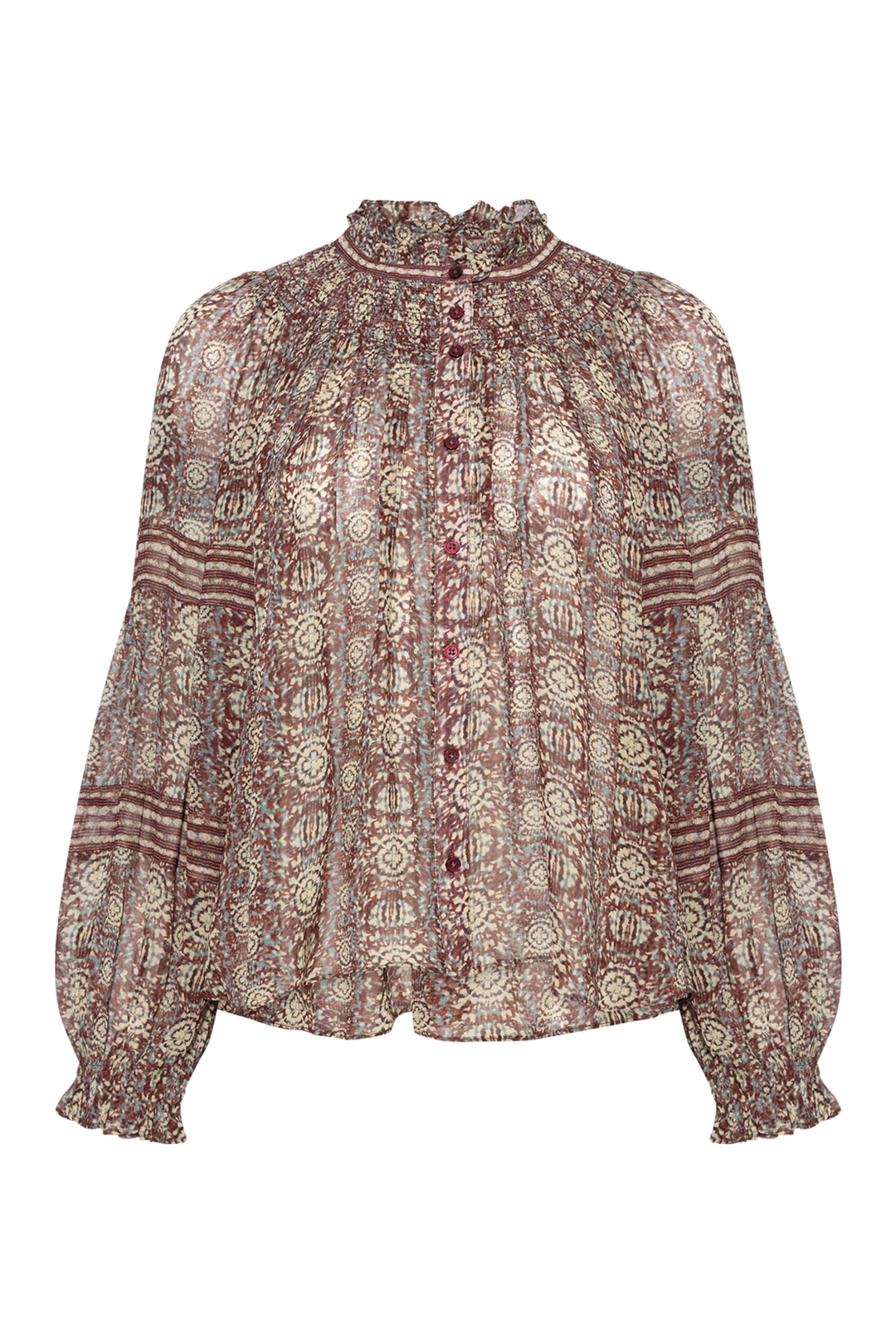 Shirt Denna - Burgundy