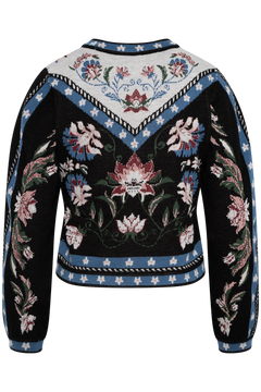Natalia  Knit Sweater - Burgundy