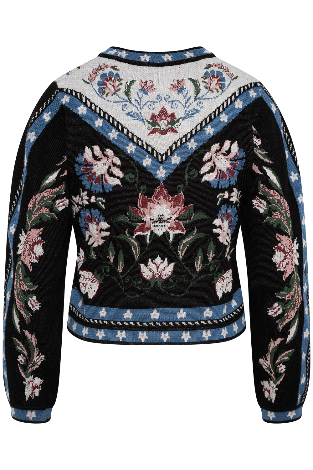 Natalia  Knit Sweater - Burgundy