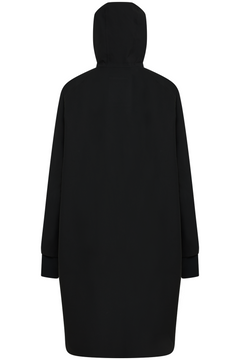 Mia Tech Rain Coat - Black