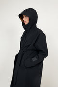 Mia Tech Rain Coat - Svart