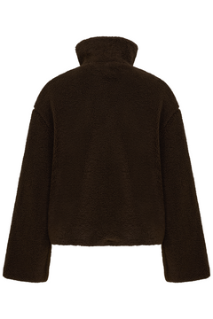 Karoline Teddy Jacket - Dark Brown