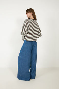 Monde Krestiane Pullover Stp - Egret Hot Fudge