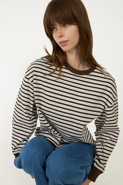 Monde Krestiane Pullover Stp - Egret Hot Fudge