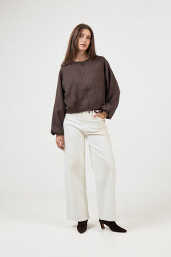 Zein Esteriane Jacket - Hot Fudge