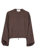 Zein Esteriane Jacket - Hot Fudge