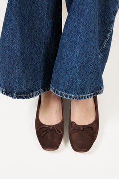 Trieste Suede Leather - Dark Brown