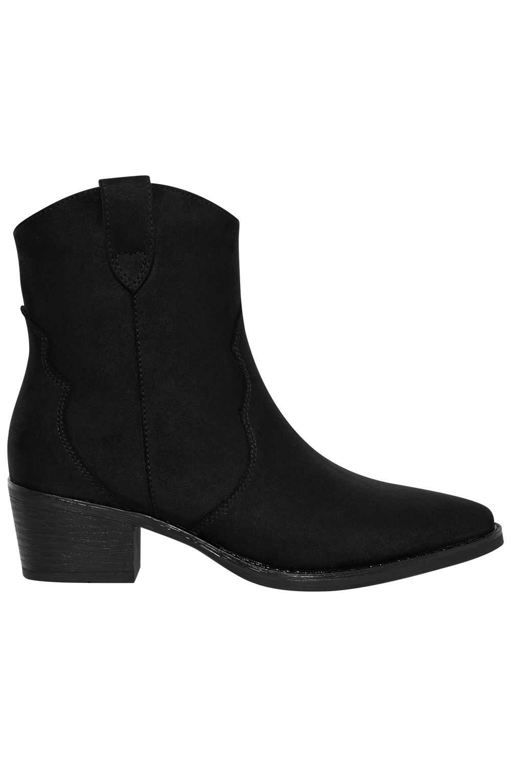 Western Boot Low - Black
