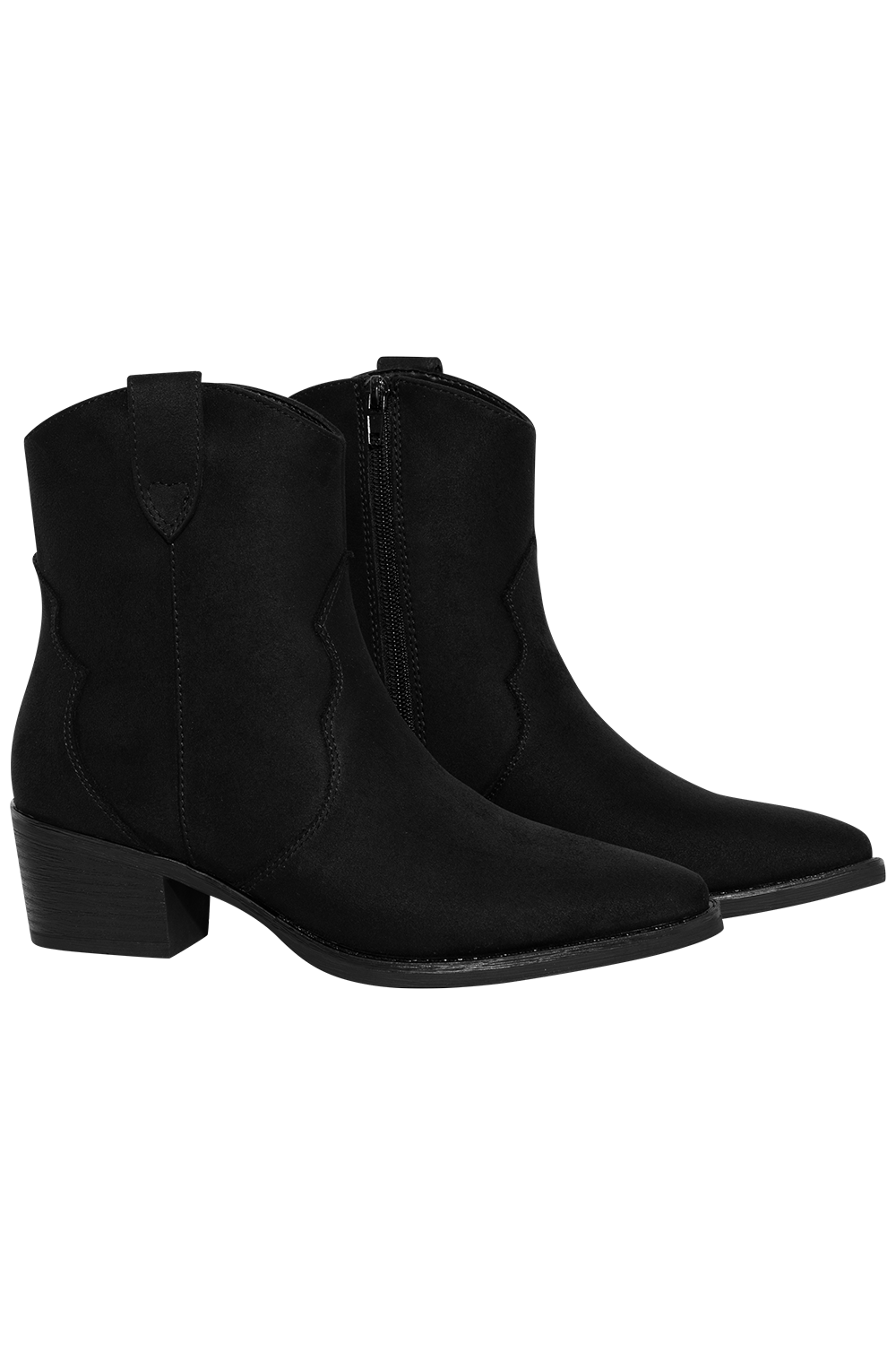 Western Boot Low - Black