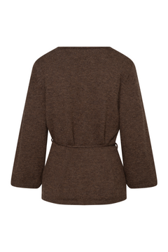 Anneic Cardigan - Dark Brown