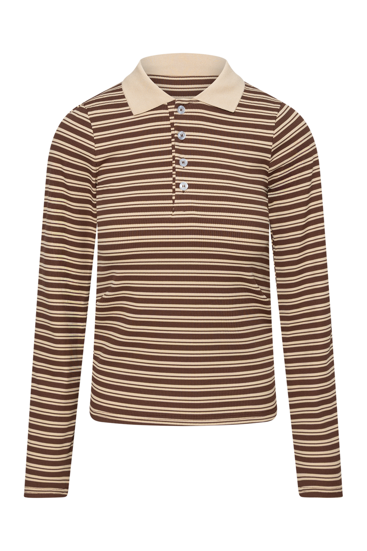 Livaic Polo - Brown Stripes