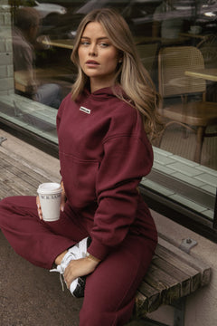 SevenHeaven Hoodie - Burgundy