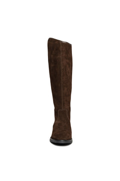 Vlora - Chocolate Brown Suede