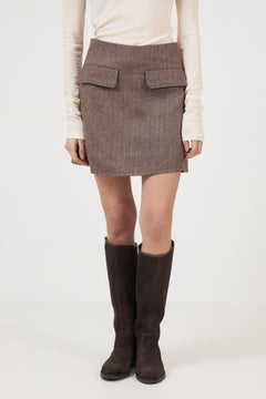 Vlora - Chocolate Brown Suede
