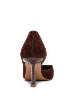 Vena - Chocolate Brown Suede