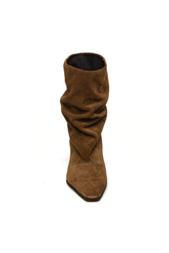 Vexa - Dark Brown Suede