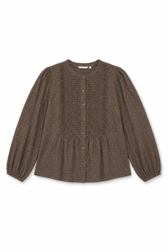 N-Loulou Ls Blouse - Morel