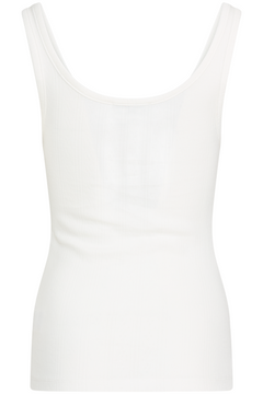 Mon Cotton Pointelle Top - Off White