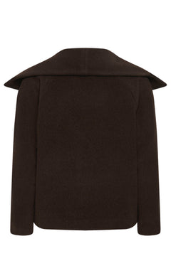 Perryiw Short Coat R - Chocolate Brown