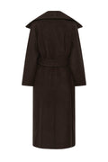 Zorahiw Long Coat - Chocolate Brown