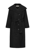 Zorahiw Long Coat - Black