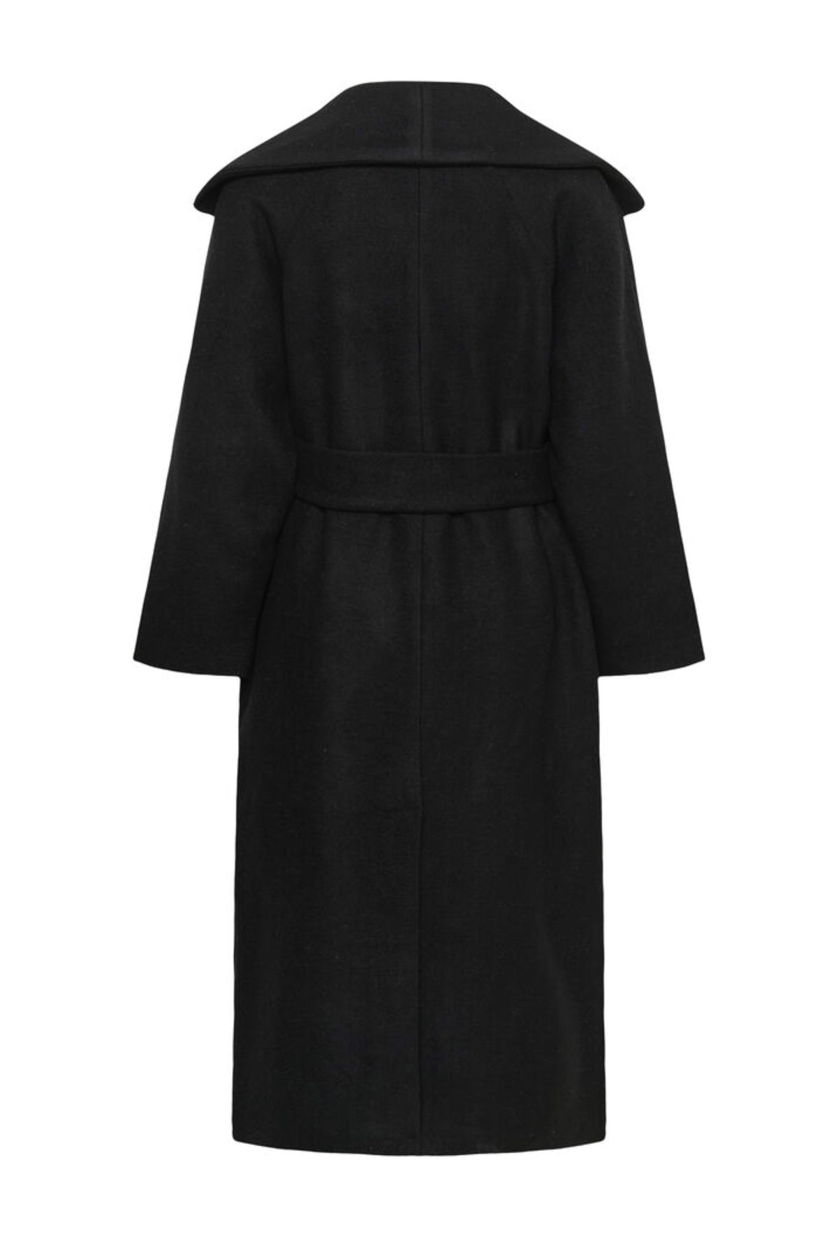 Zorahiw Long Coat - Black