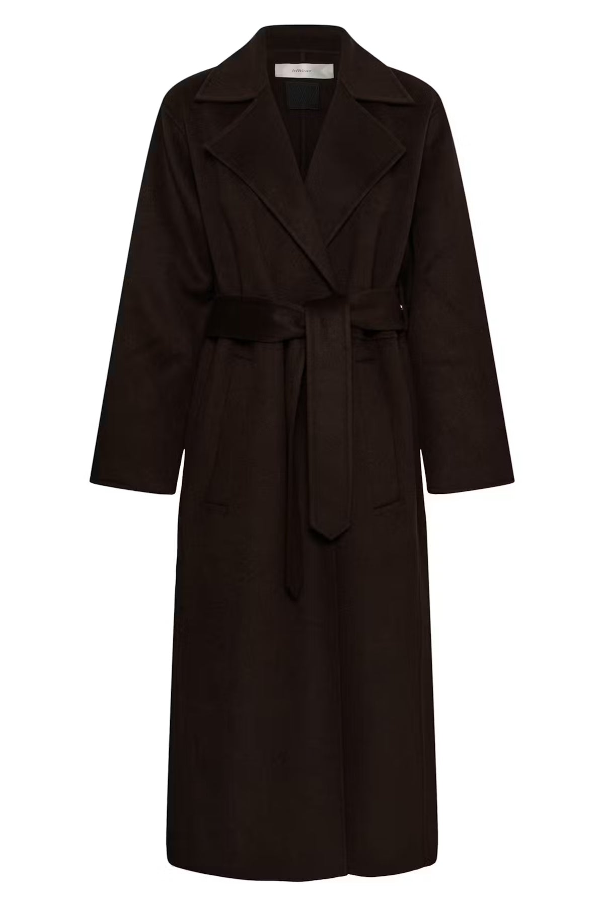 Zillaiw Long Coat - Chocolate Brown