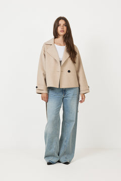 Zillaiw Short Coat - French Nougat