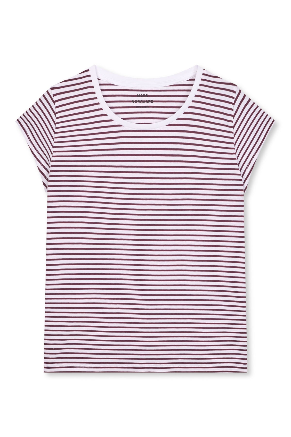 Teasy Tee Fav - Brilliant White/winetasting