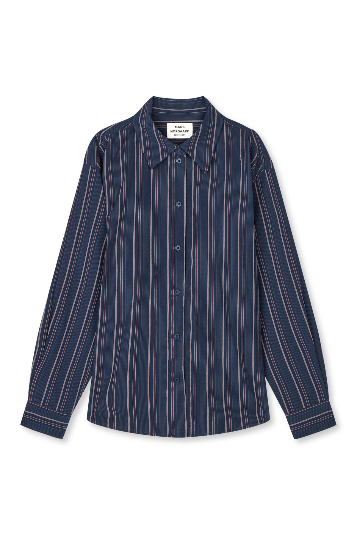 Yd Shelly Shirt - Pinstripe/sky Captain
