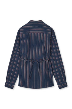 Yd Shelly Shirt - Pinstripe/sky Captain