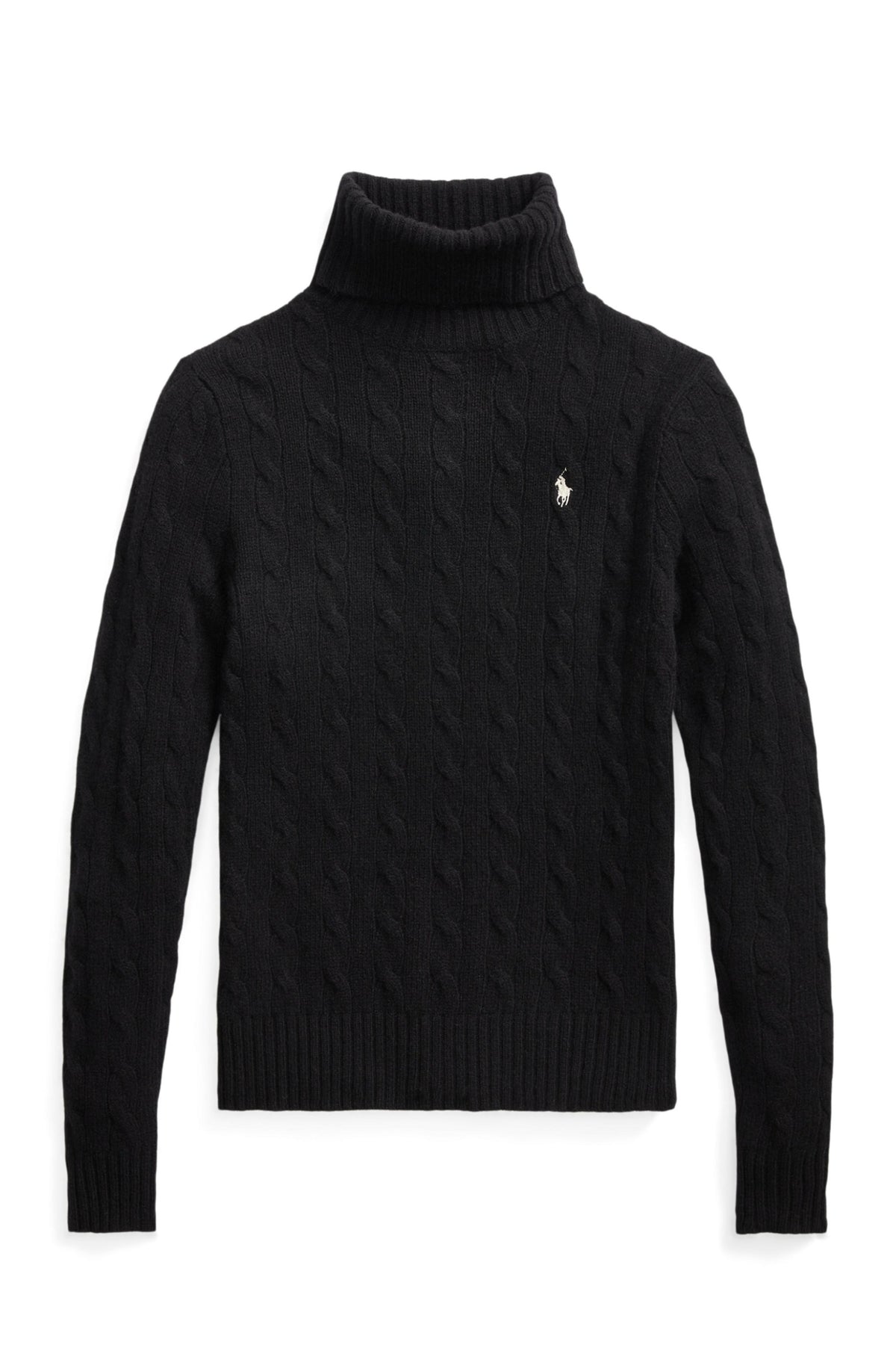 Long Sleeve Pullover - Polo Black