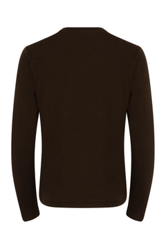 Knit T-Shirt - Circuit Brown